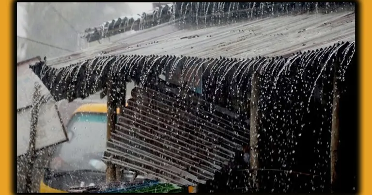 মুষুলধারে বৃষ্টি